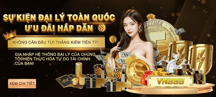 Banner khuyến mãi sòng bạc Viebet với nhiều ưu đãi hấp dẫn